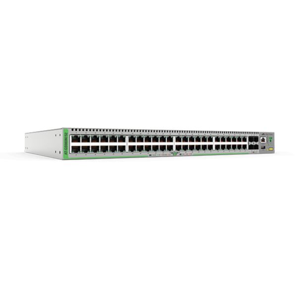 Allied Telesis AT-GS980M/52-50 Managed Gigabit Ethernet (10/100/1000) Grijs (GS980M/52-50)