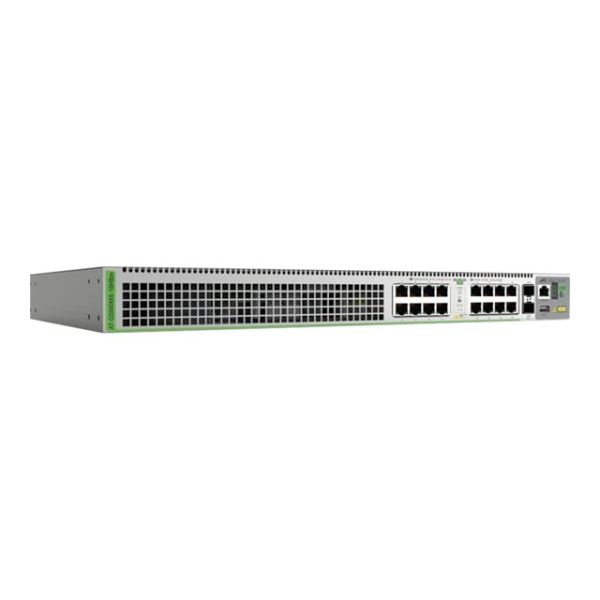 Allied Telesis AT-GS980MX/18HSM-50 netwerk-switch Managed L3 5G Ethernet (100/1000/5000) Power over Ethernet (PoE) Grijs (GS980MX/18HSM-50)