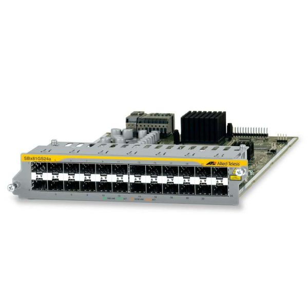 Allied Telesis AT-SBX81GS24A-B05 network switch module Gigabit Ethernet (SBX81GS24A-B05) Allied Telesis AT-SBX81GS24A-B05 network switch module Gigabit Ethernet (SBX81GS24A-B05)