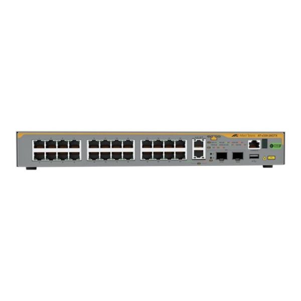 Allied Telesis AT-X330-28GTX-50 netwerk-switch Managed L3 Gigabit Ethernet (10/100/1000) Grijs (X330-28GTX-50)