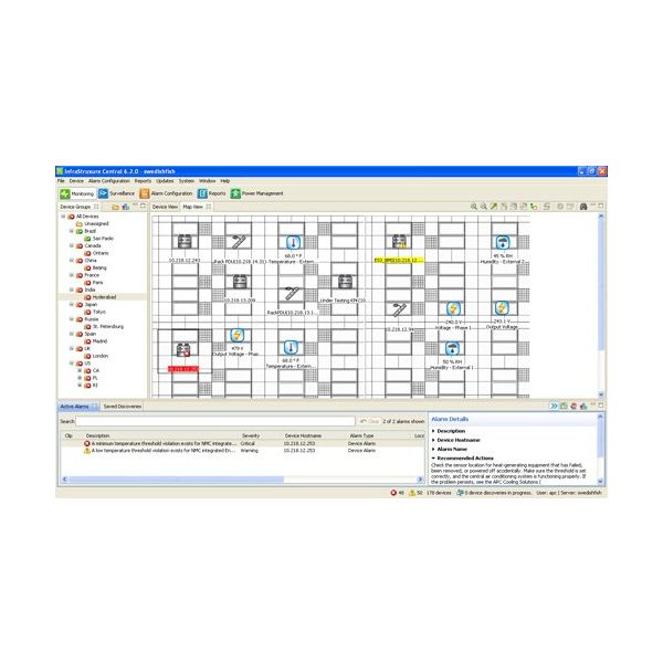 APC StruxureWare Central Netwerkbeheer (AP95500)