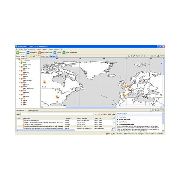 APC StruxureWare Central Netwerkbeheer (AP95500)