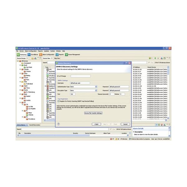 APC StruxureWare Central Netwerkbeheer (AP95500)