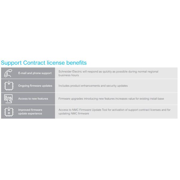 APC SWNMC3SU-5Y-DIGI - NMC Support Contract Licentie (AP96xx series), 5 jaar (SWNMC3SU-5Y-DIGI)