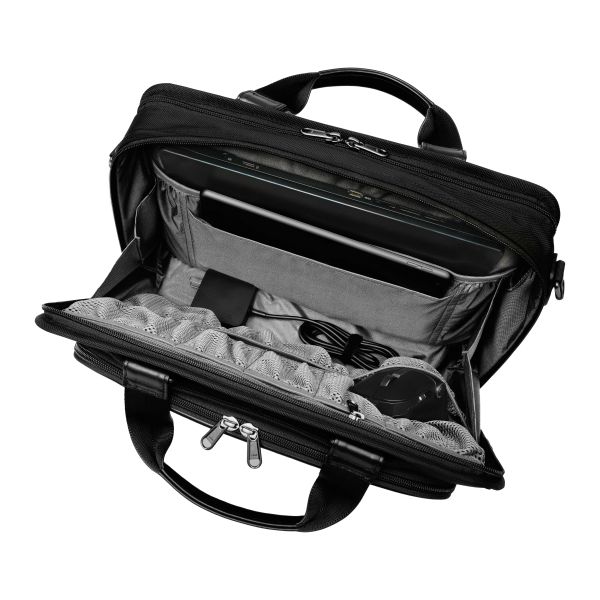 ASUS Vantage Briefcase 15.6 Leer, Polyester Zwart (90XB07ZS-BBP000)