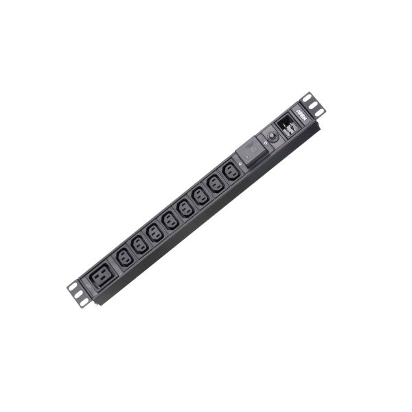 ATEN Standaard 1U PDU met overspanningsbeveiliging (PE0209SG-AT-G)