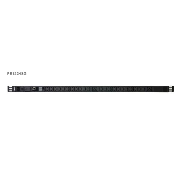 ATEN Basis 0U PDU met meter en piekbescherming (PE1224SG-AT-G)