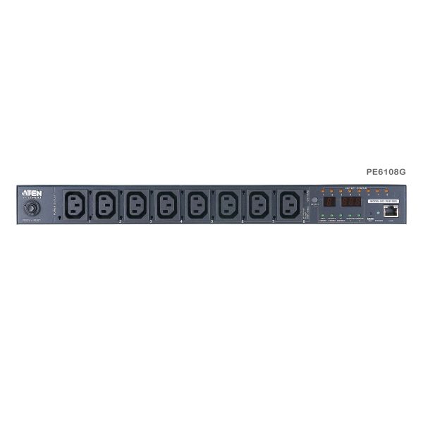 ATEN 15A/10A 8-uitgangen 1U gemeten en geschakeld eco PDU (PE6108G-ATA-G) ATEN 15A/10A 8-uitgangen 1U gemeten en geschakeld eco PDU (PE6108G-ATA-G)