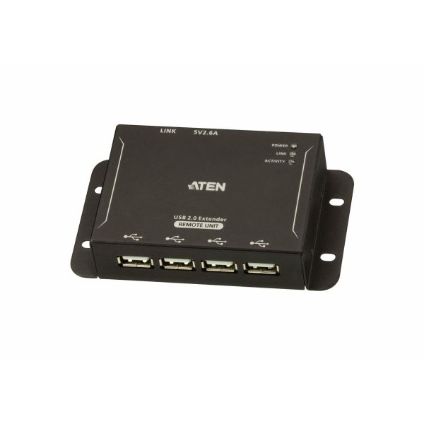 ATEN 4 poorts USB 2.0 Cat 5 Verlenger (tot 50 m) (UCE3250-AT-G)