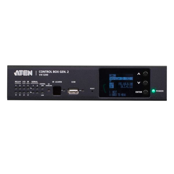 ATEN Controlesysteem - Compacte Control Box Gen. 2 met dubbele LAN (VK1200-AT-G)