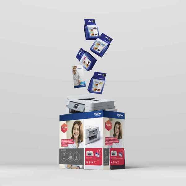Brother DCP-J1100DW-AiB multifunctionele printer Inkjet A4 1200 x 6000 DPI 27 ppm Wifi (DCP-J1100DW-AIB)