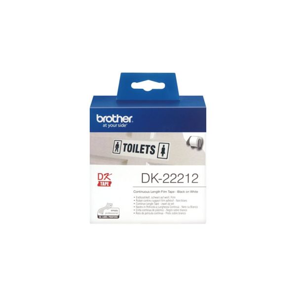 Brother Witte doorlopende filmtape 62 mm (DK-22212) Brother Witte doorlopende filmtape 62 mm (DK-22212)