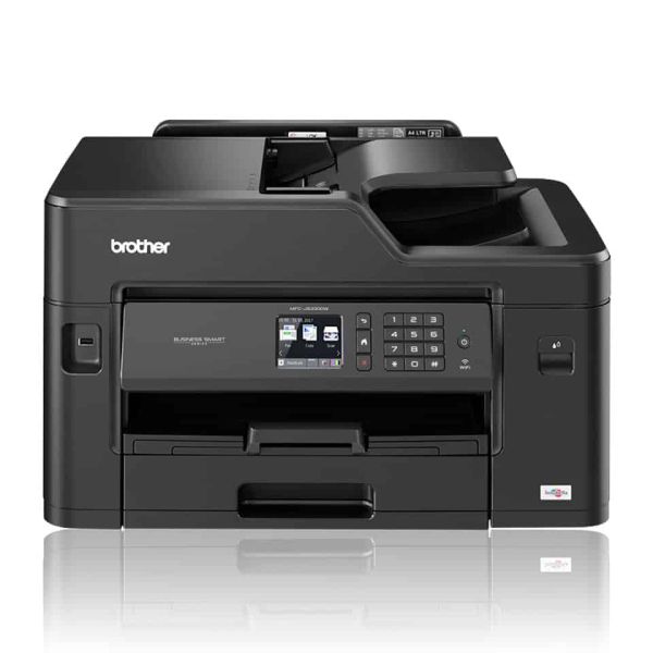 Brother 5 in 1 - Netwerk A3/A4 kleurenprinter - flatbed kleurencopier - kleurenscanner - kleurenfax - interne duplexunit & Wireless (MFC-J5330DW)