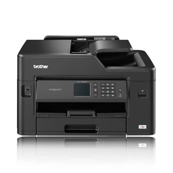 Brother 5 in 1 - Netwerk A3/A4 kleurenprinter - flatbed kleurencopier - kleurenscanner - kleurenfax - interne duplexunit & Wireless (MFC-J5330DW)