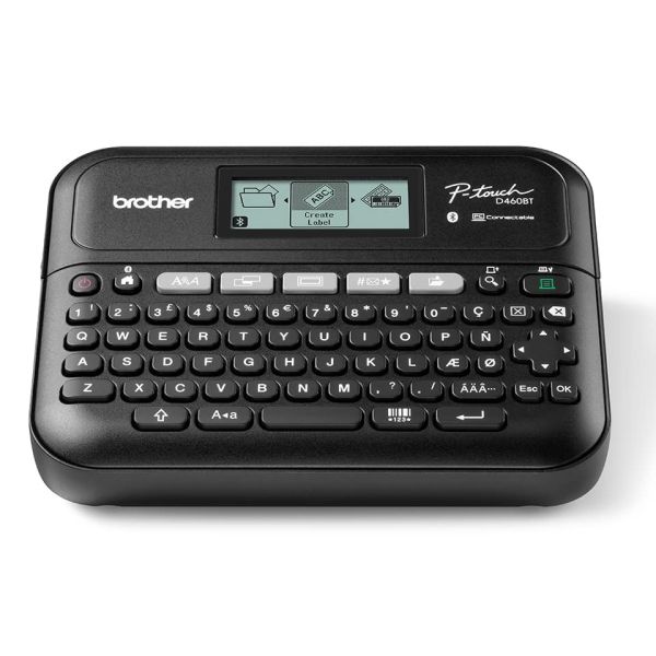 Brother PT-D460BTVPUR1 labelprinter Thermo transfer 180 x 180 DPI Bedraad en draadloos Bluetooth QWERTY (PT-D460BTVP) Brother PT-D460BTVPUR1 labelprinter Thermo transfer 180 x 180 DPI Bedraad en draadloos Bluetooth QWERTY (PT-D460BTVP)