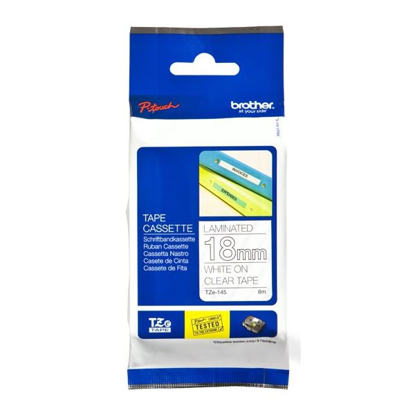 Brother Tape gelamineerd 18mm (TZE-145) Brother Tape gelamineerd 18mm (TZE-145)