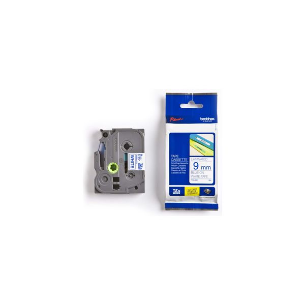 Brother Tape gelamineerd 9mm (TZE-223) Brother Tape gelamineerd 9mm (TZE-223)