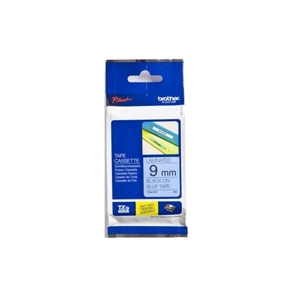Brother Tape gelamineerd 9mm (TZE-521)