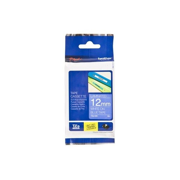 Brother Tape gelamineerd 12mm (TZE-535) Brother Tape gelamineerd 12mm (TZE-535)
