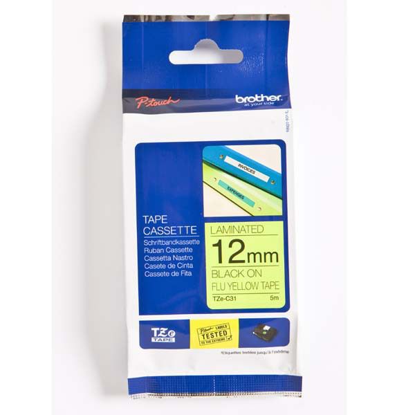 Brother TZe-C31 labelprinter-tape TZ (TZE-C31) Brother TZe-C31 labelprinter-tape TZ (TZE-C31)