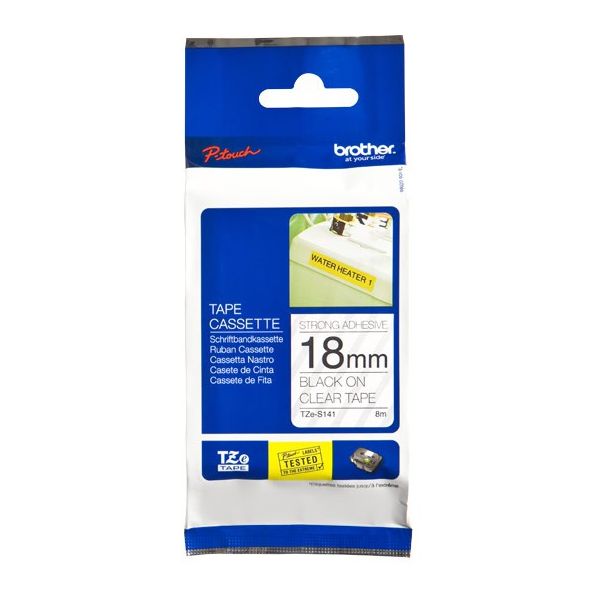 Brother TZeS141 labelprinter-tape TZ (TZE-S141) Brother TZeS141 labelprinter-tape TZ (TZE-S141)