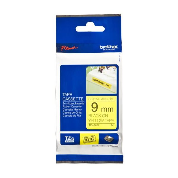 Brother TZeS621 labelprinter-tape TZ (TZE-S621) Brother TZeS621 labelprinter-tape TZ (TZE-S621)