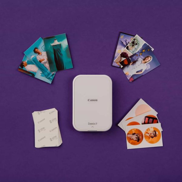 Canon Zoemini 2 fotoprinter ZINK (Zero ink) 313 x 500 DPI 2" x 3" (5x7.6 cm) (5452C004)