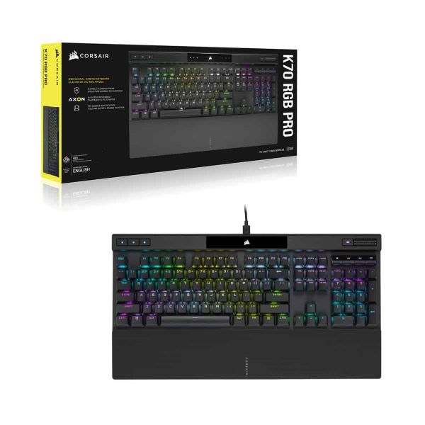 Corsair K70 RGB PRO toetsenbord USB QWERTY Engels Zwart (CH-9109412-NA)