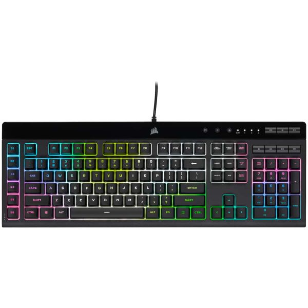 Corsair K55 RGB PRO XT toetsenbord USB QWERTY Engels Zwart (CH-9226715-NA)
