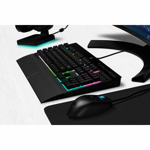 Corsair K55 RGB PRO XT toetsenbord USB QWERTY Engels Zwart (CH-9226715-NA)