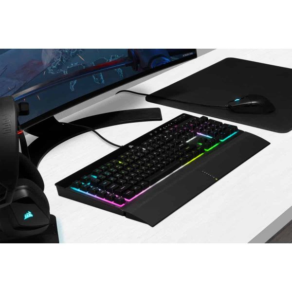 Corsair K55 RGB PRO XT toetsenbord USB QWERTY Engels Zwart (CH-9226715-NA)