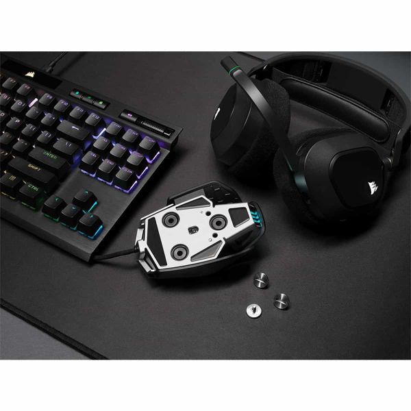 Corsair M65 RGB ULTRA muis Rechtshandig USB Type-A Optisch 26000 DPI (CH-9309411-EU2)