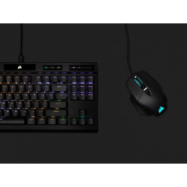Corsair M65 RGB ULTRA muis Rechtshandig USB Type-A Optisch 26000 DPI (CH-9309411-EU2)