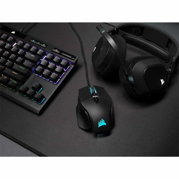 Corsair M65 RGB ULTRA muis Rechtshandig USB Type-A Optisch 26000 DPI (CH-9309411-EU2)