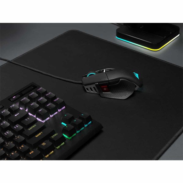Corsair M65 RGB ULTRA muis Rechtshandig USB Type-A Optisch 26000 DPI (CH-9309411-EU2)