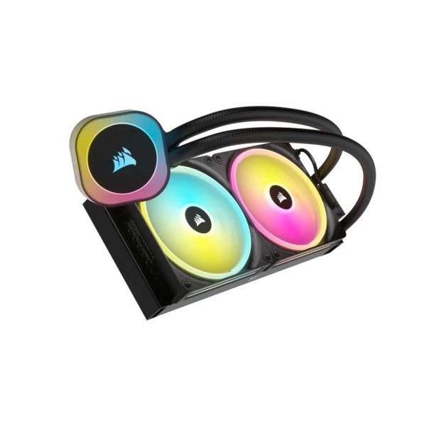 Corsair H115I Processor Kit voor vloeistofkoeling 14 cm Zwart (CW-9061002-WW)