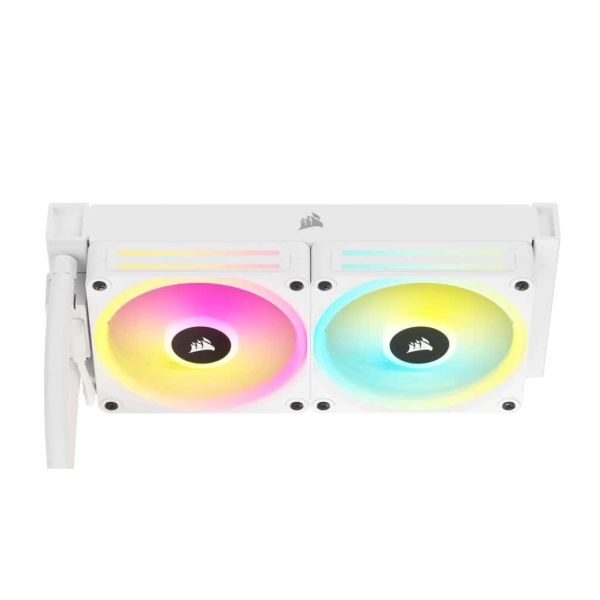 Corsair H100I Processor Hybride koeler 12 cm Wit (CW-9061005-WW)
