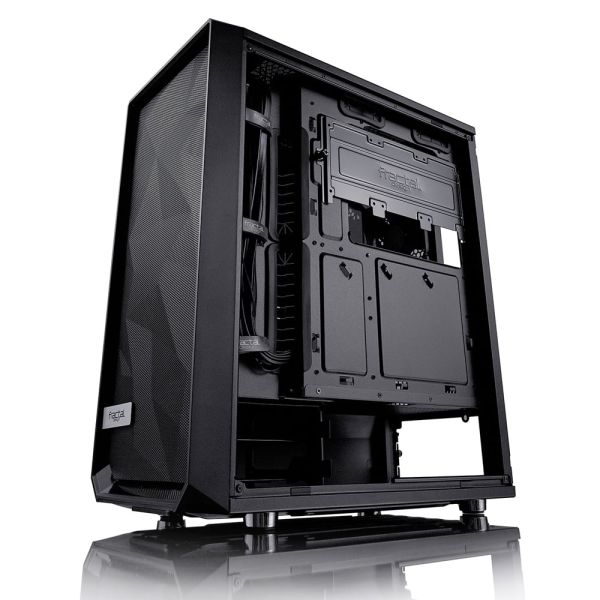 Fractal Design Meshify C Midi Tower Zwart (CA-MESH-C-BKO-TG)