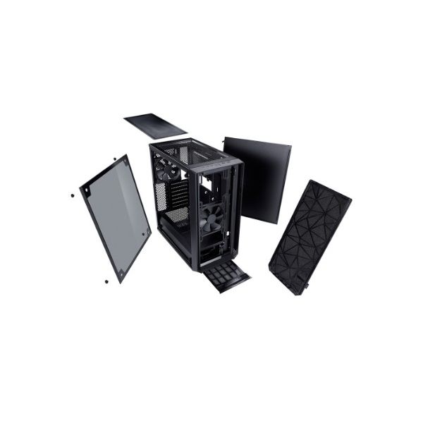 Fractal Design Meshify C Midi Tower Zwart (CA-MESH-C-BKO-TG)