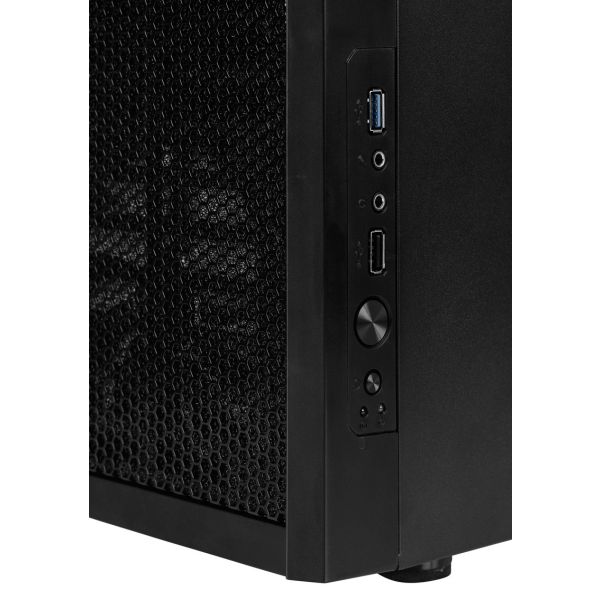 Fractal Design Core 1000 USB 3.0 Midi Tower Zwart (CORE-1000-USB3-BL)