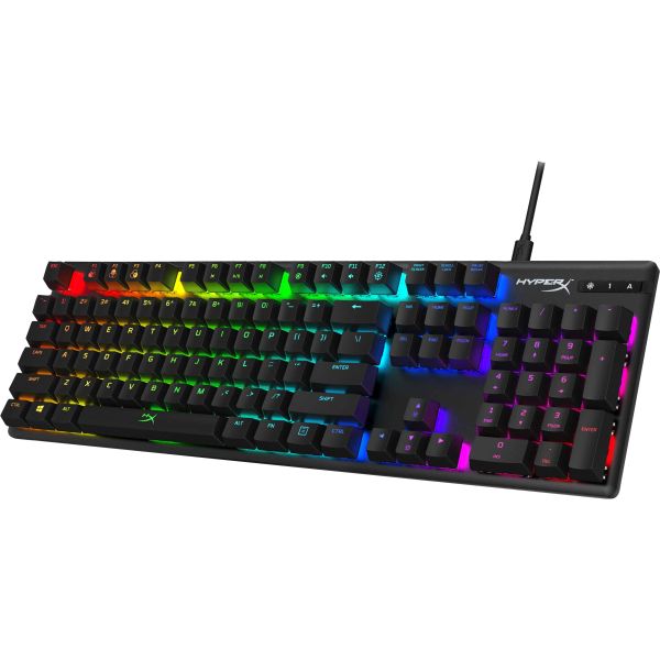 HyperX Alloy Origins - mechanisch gamingtoetsenbord - HX Red (US-indeling) (4P4F6AA)