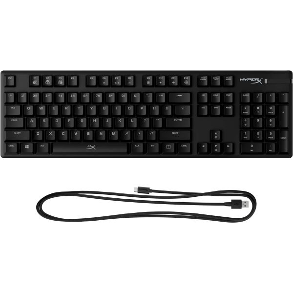 HyperX Alloy Origins - mechanisch gamingtoetsenbord - HX Red (US-indeling) (4P4F6AA)