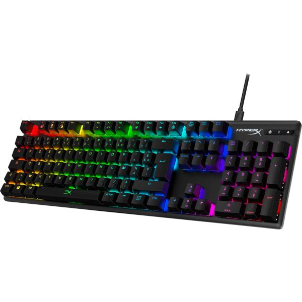 HyperX Alloy Origins - mechanisch gamingtoetsenbord - HX Red (FR-indeling) (4P4F6AQ)