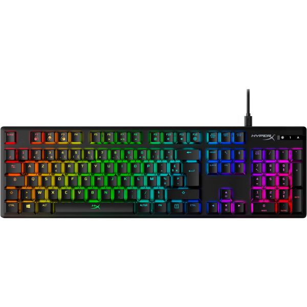 HyperX Alloy Origins - mechanisch gamingtoetsenbord - HX Red (FR-indeling) (4P4F6AQ)