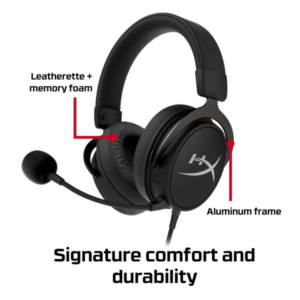 HyperX Cloud MIX - gamingheadset (zwart-Gunmetal) (4P5K9AA)