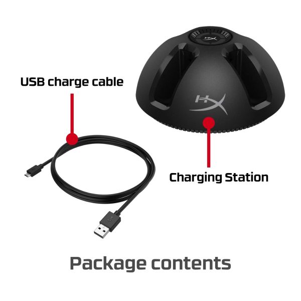 HyperX 4P5M7AA organizer voor laadstation Vrijstaand Zwart (4P5M7AA)