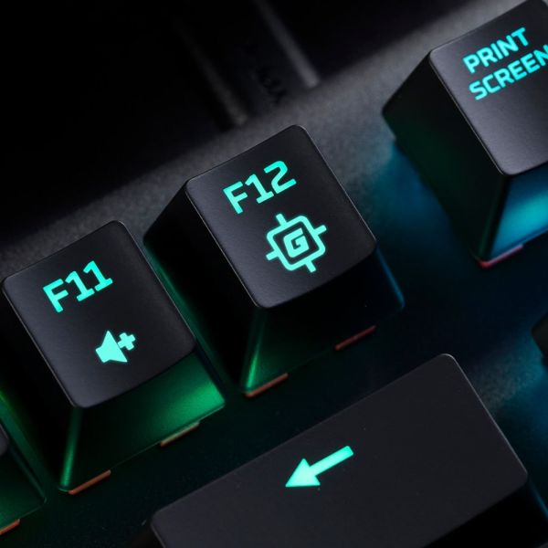 HyperX Alloy Origins Core - mechanisch gamingtoetsenbord - HX Aqua (US-indeling) (4P5P1AA)