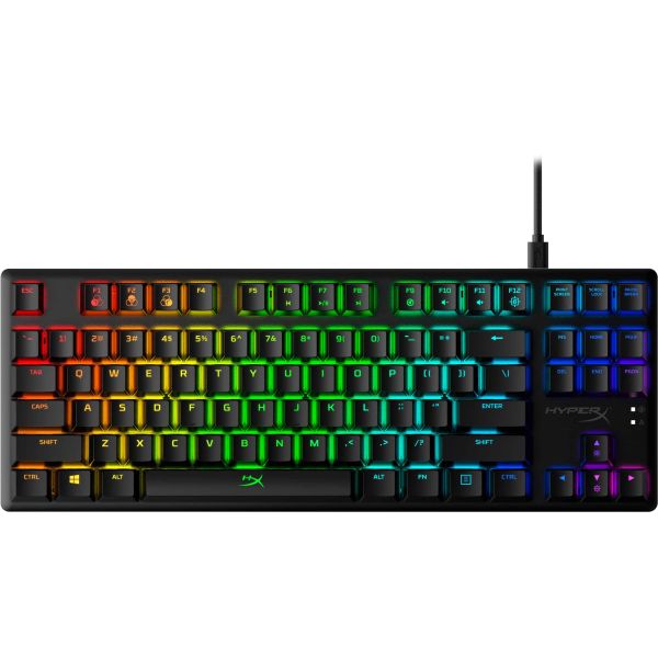HyperX Alloy Origins Core - mechanisch gamingtoetsenbord - HX Aqua (US-indeling) (4P5P1AA)