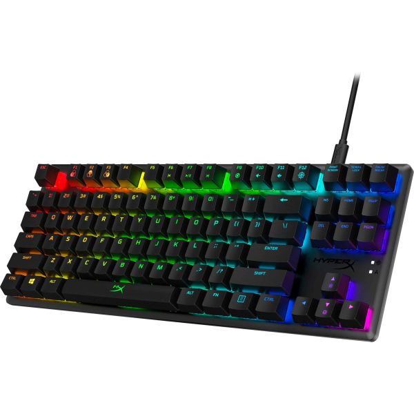 HyperX Alloy Origins Core - mechanisch gamingtoetsenbord - HX Aqua (US-indeling) (4P5P1AA)