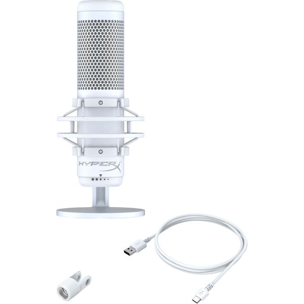 HyperX QuadCast S Wit (519P0AA)